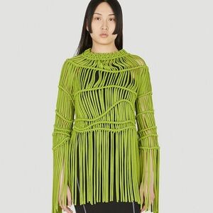 Alexander McQueen Macrame top
